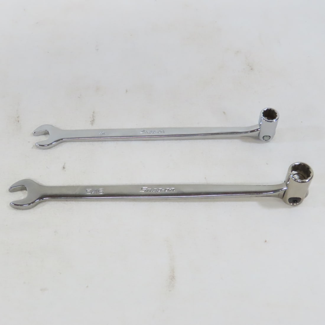 Snap-On FH08A 1/4" FH010B 5/16" Open End Wrenches - 2