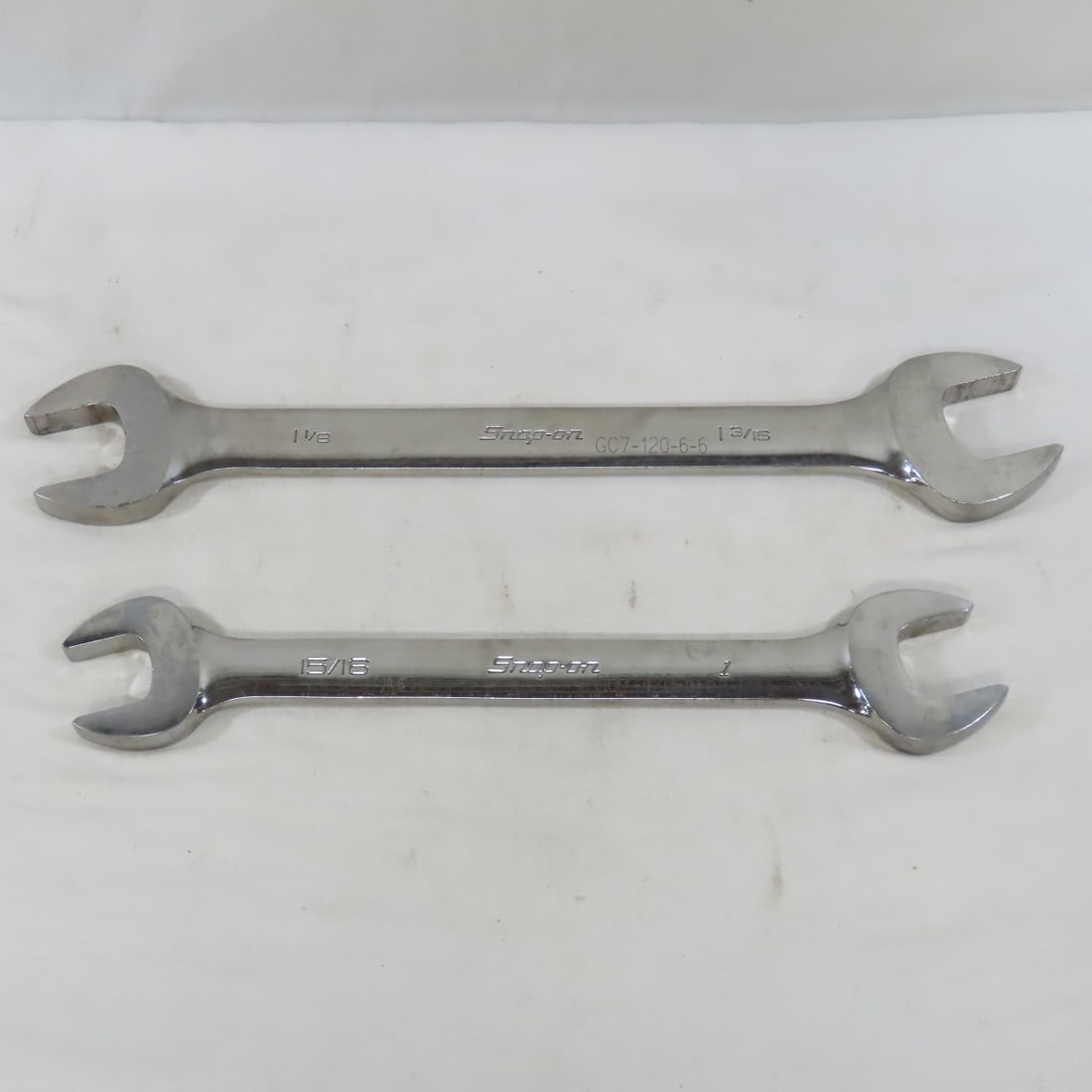 Snap-On 4 Piece Open End Wrenches 5/8"-1 3/16" - 2