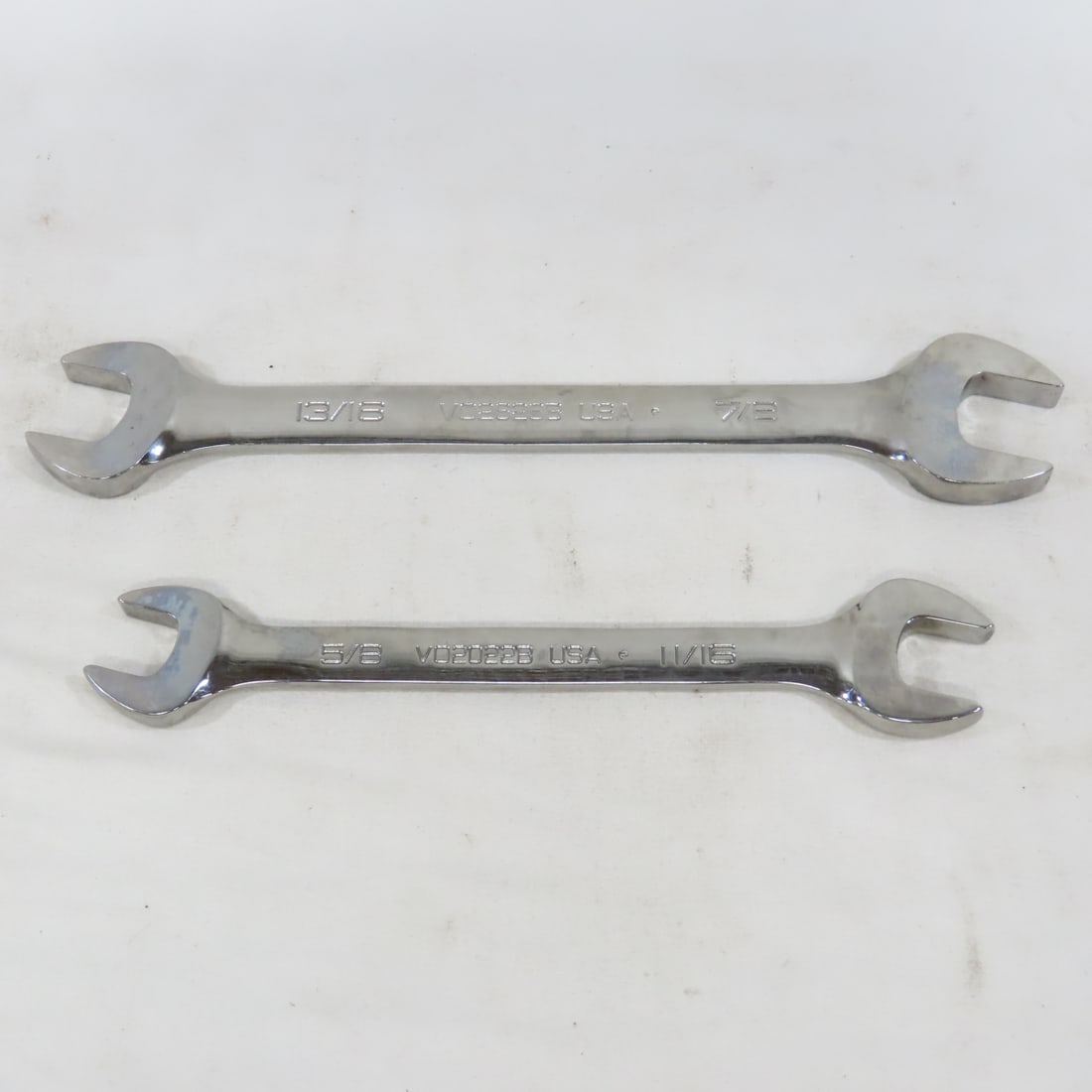 Snap-On 4 Piece Open End Wrenches 5/8"-1 3/16" - 7