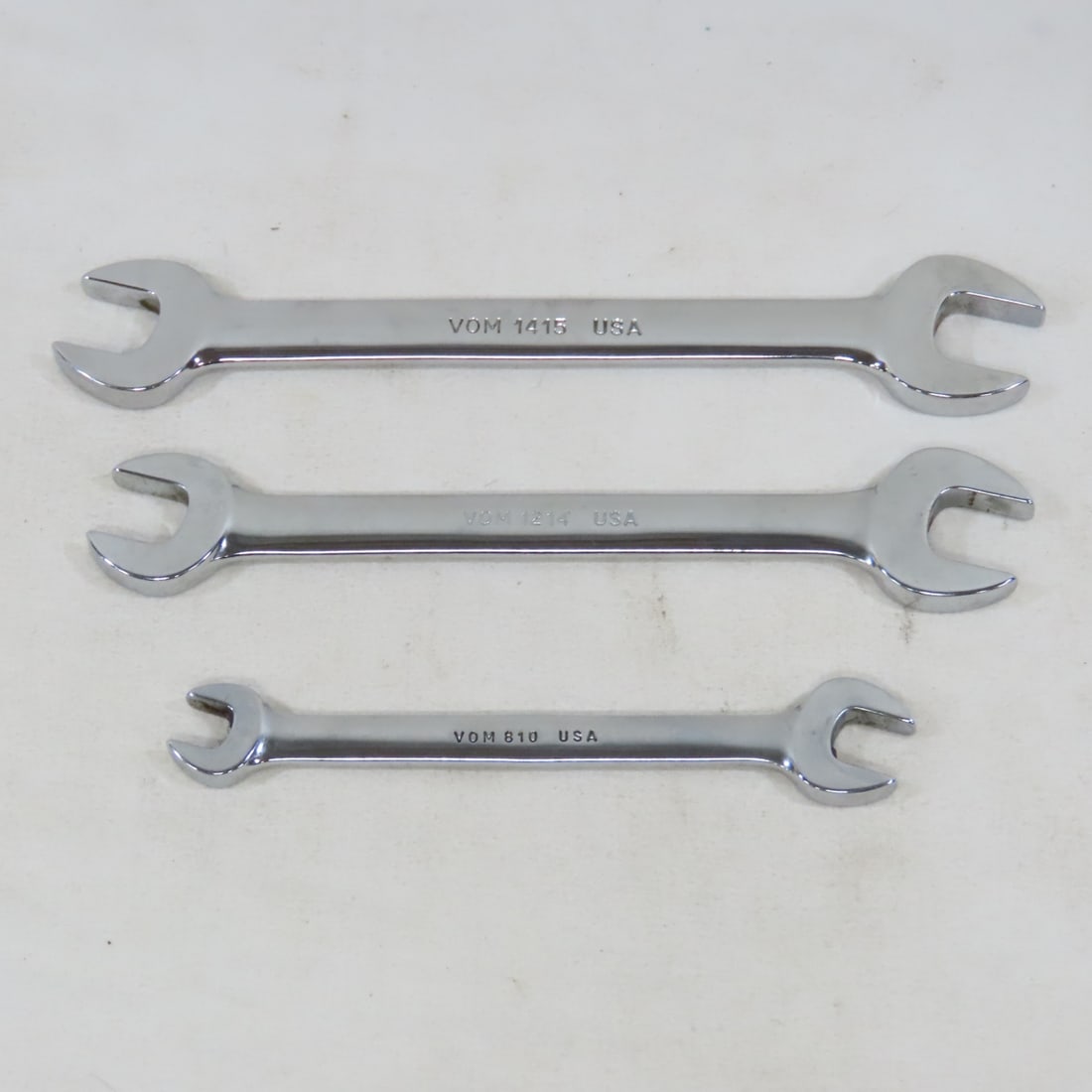 Snap-On 6 Piece Metric Open-End Wrenches - 7
