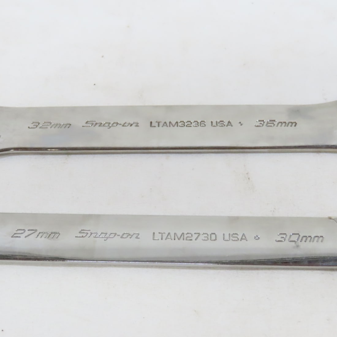 Snap-On 27-30mm & 32-36mm 15° Offset Open Wrenches - 3