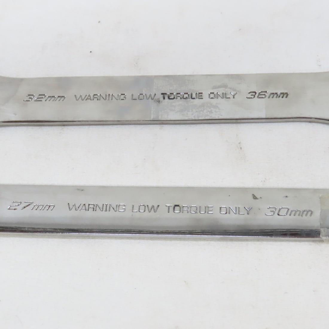 Snap-On 27-30mm & 32-36mm 15° Offset Open Wrenches - 4