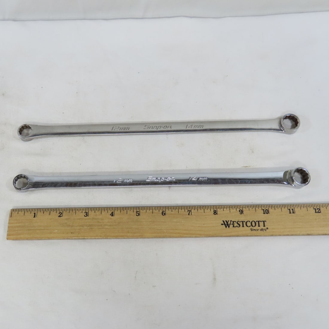 Snap-On 4 pc Metric Off-Set Box Wrenches 10-14mm - 2