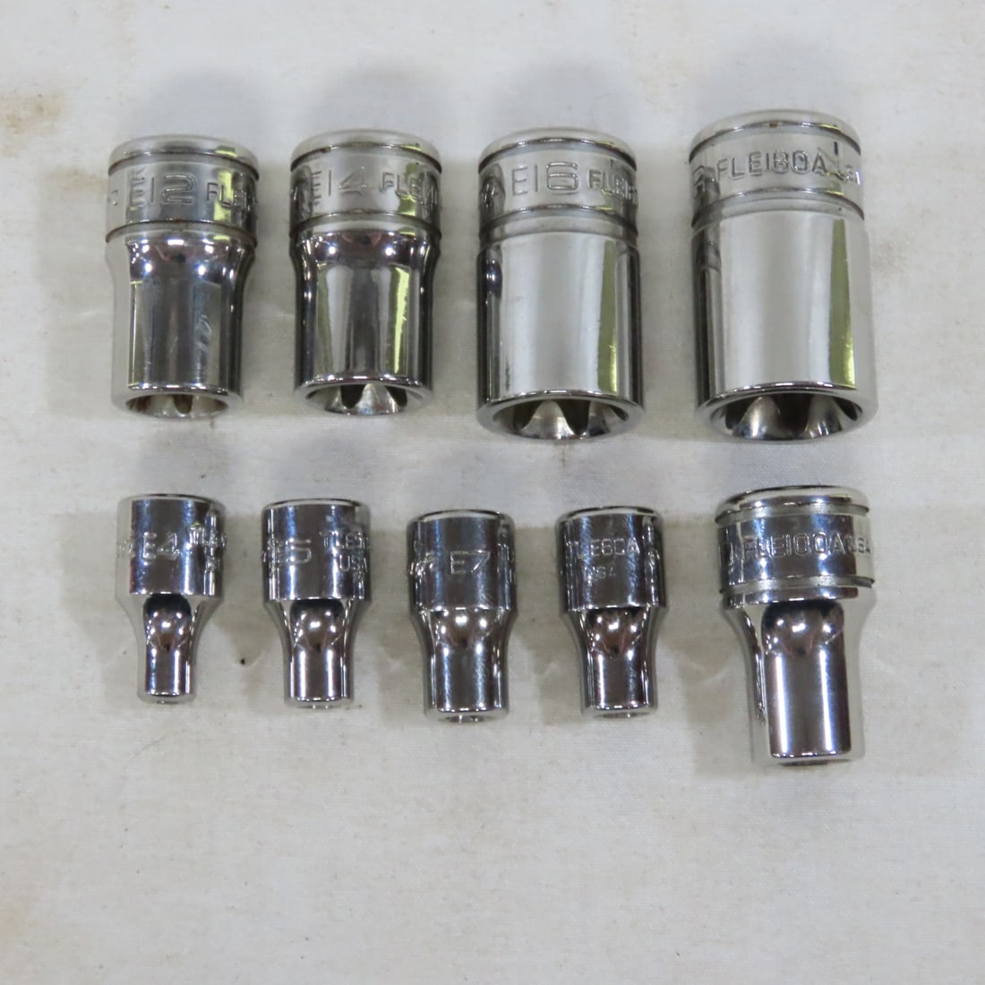 Snap-On 210AFLEY 9pc Combo Drive TORX Sockets - 2