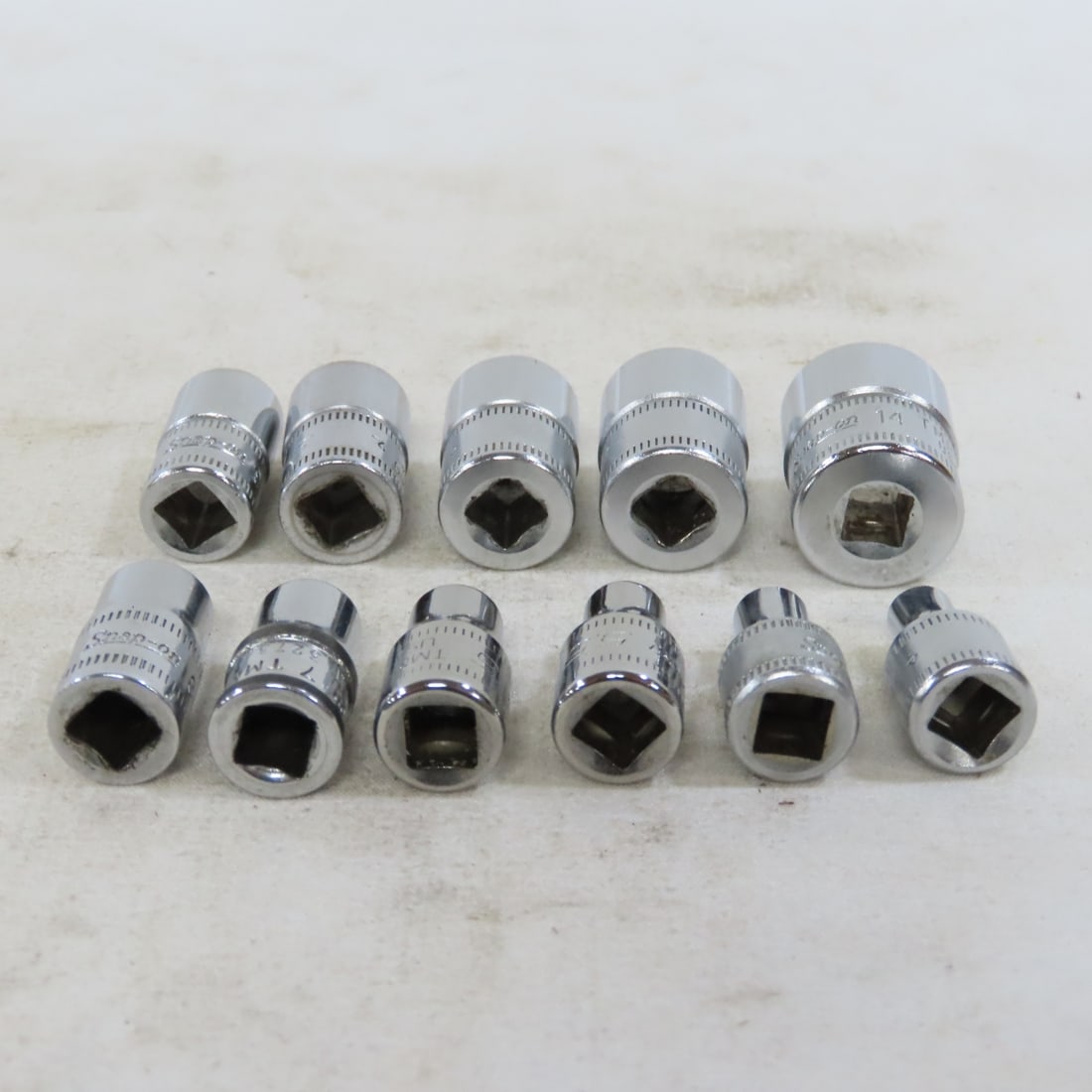 Snap-On 1/4" Drive 16pc Deep & Shallow Sockets - 7