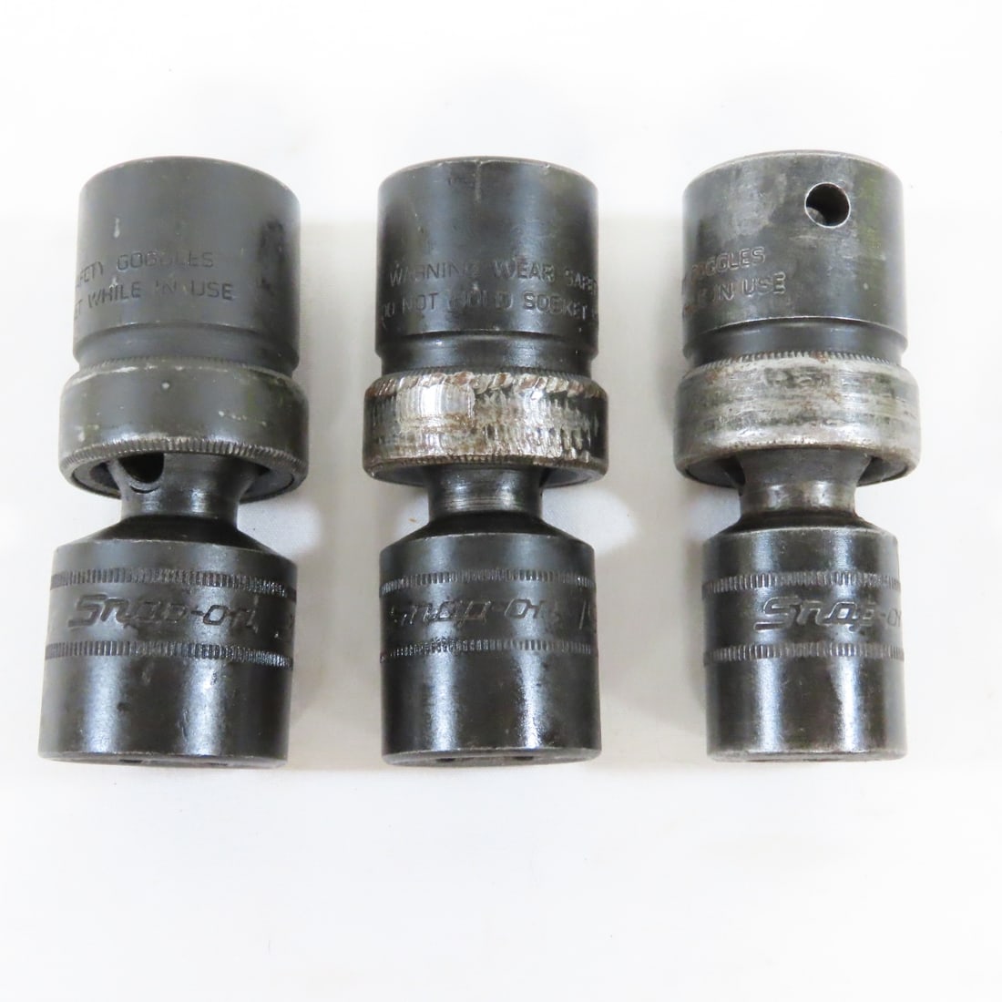 Snap-On 3/8" 1/2" Drive 8pc Swivel Impact Sockets - 2