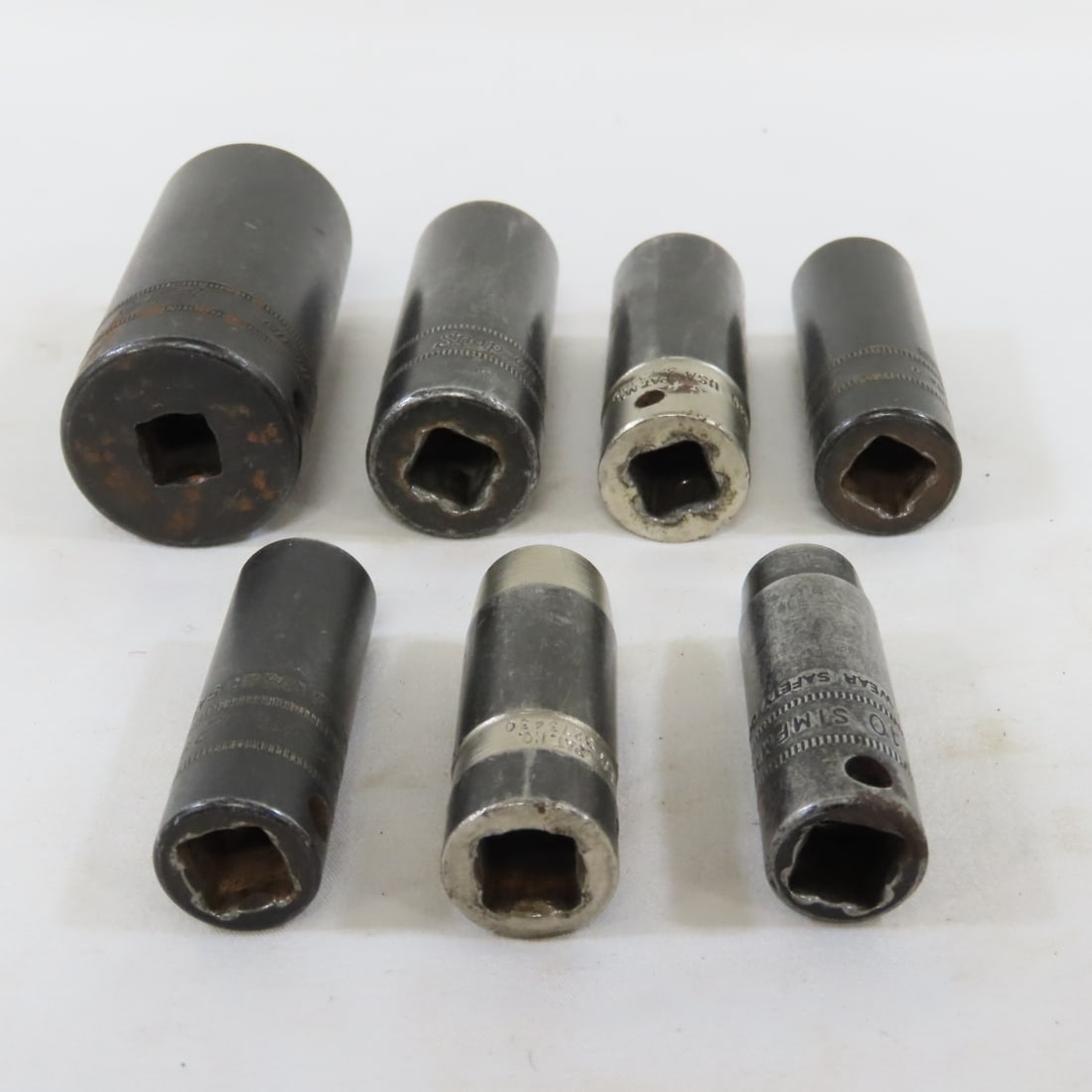 Snap-On 3/8" Drive 7pc Metric Deep Impact Sockets - 4