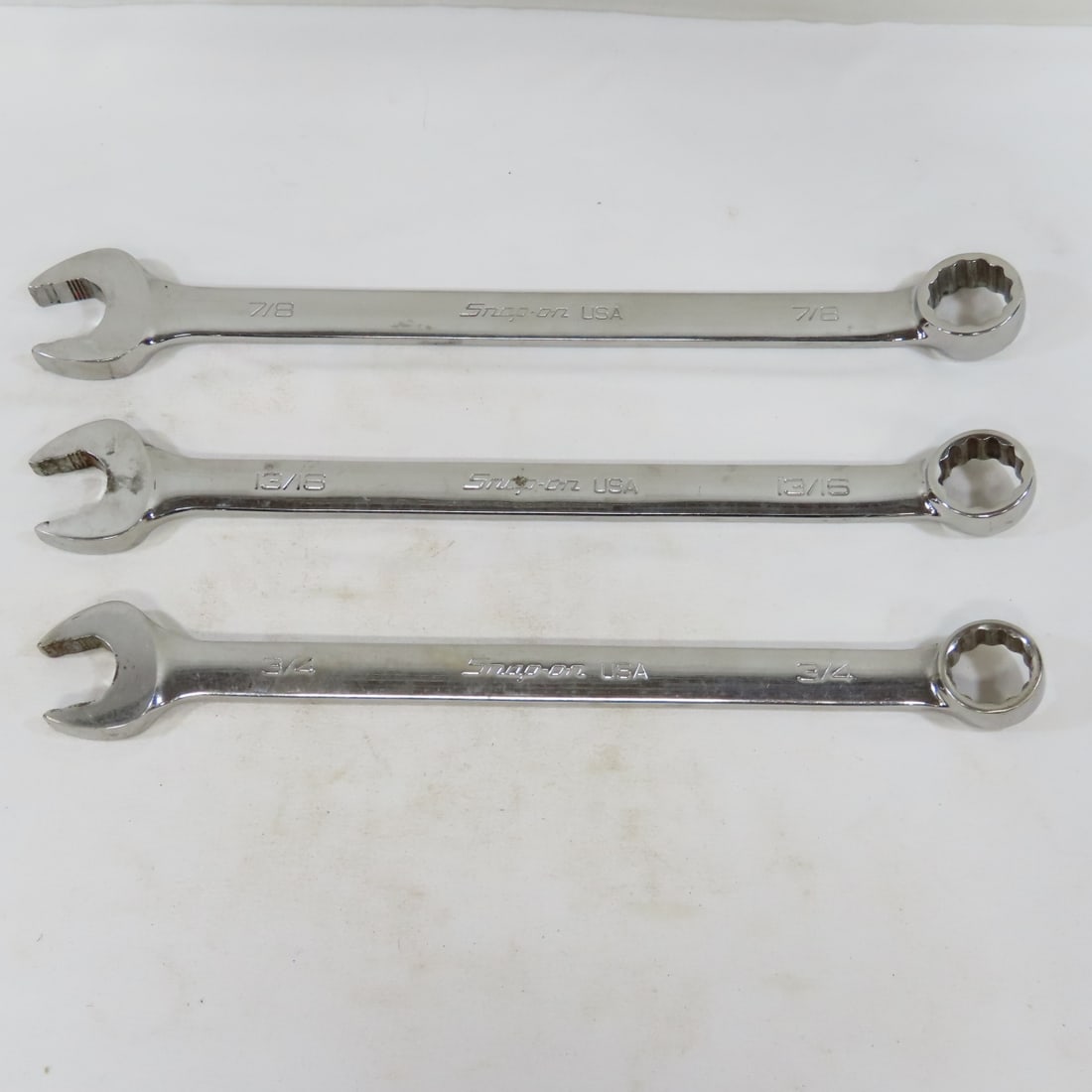 Snap-On SOEX710 10pc SAE Combo Wrench Set - 2