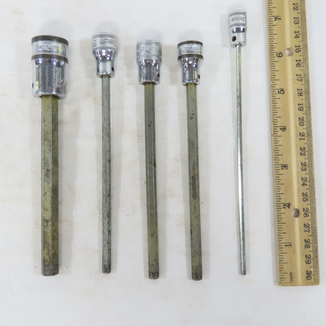 Snap-On 1/4" 3/8" Drive Metric Hex Socket Drivers - 2