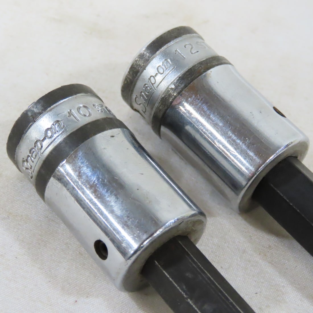 Snap-On 3/8" 1/2" Square Bit Metric Socket Drivers - 6