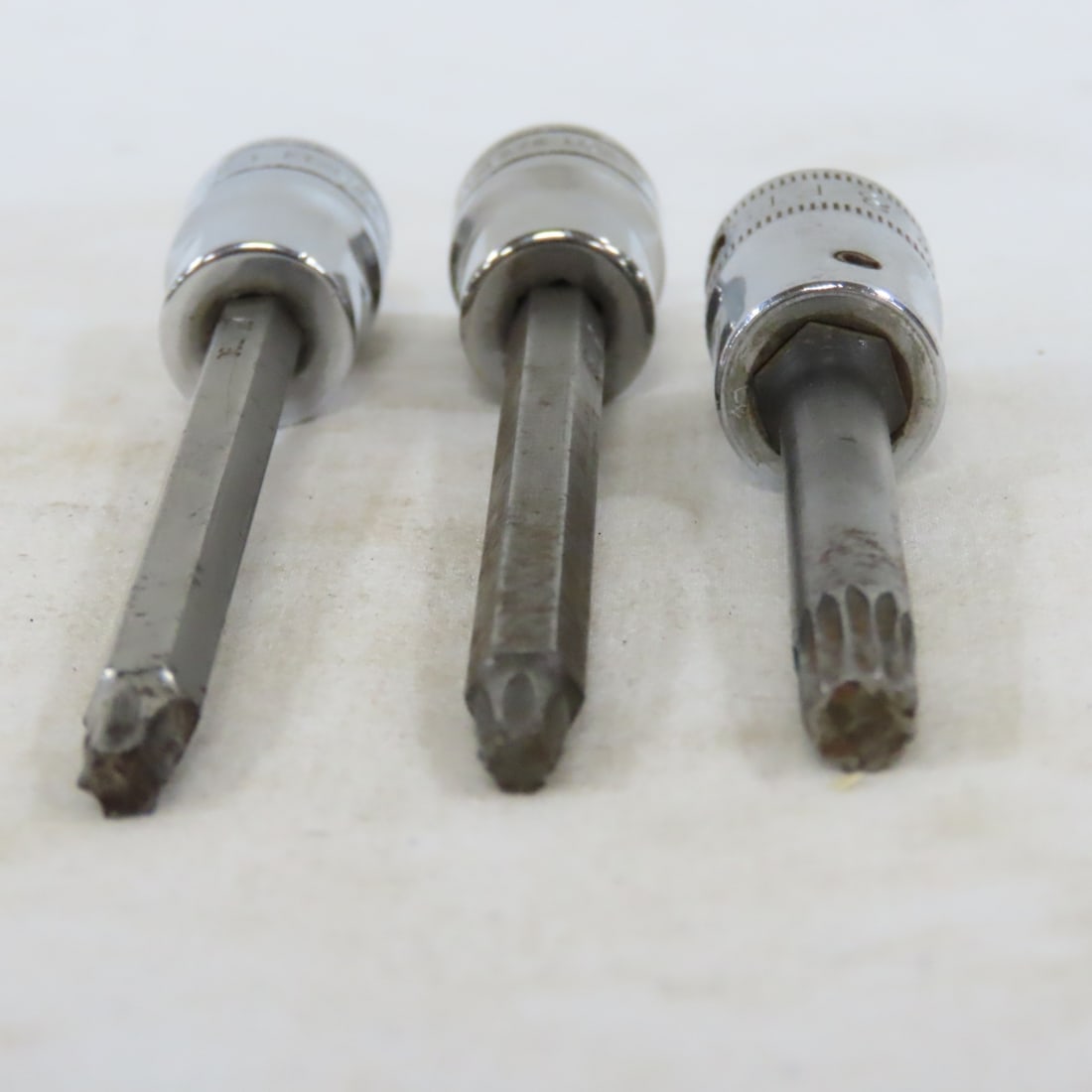 Snap-On 3/8" 1/2" Square Bit Metric Socket Drivers - 9