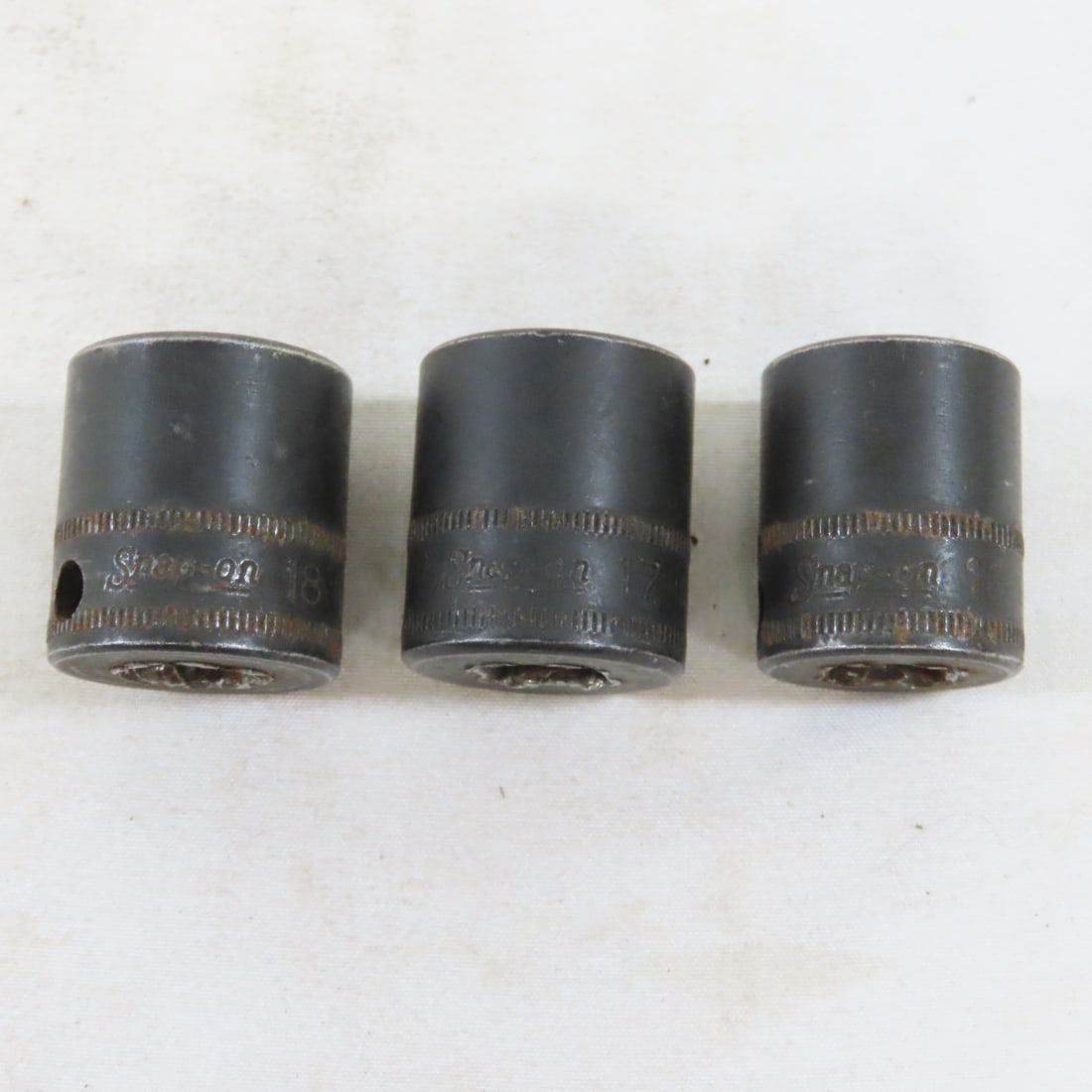 Snap-On 3/8" Drive 6pc Metric Flank Impact Sockets - 2