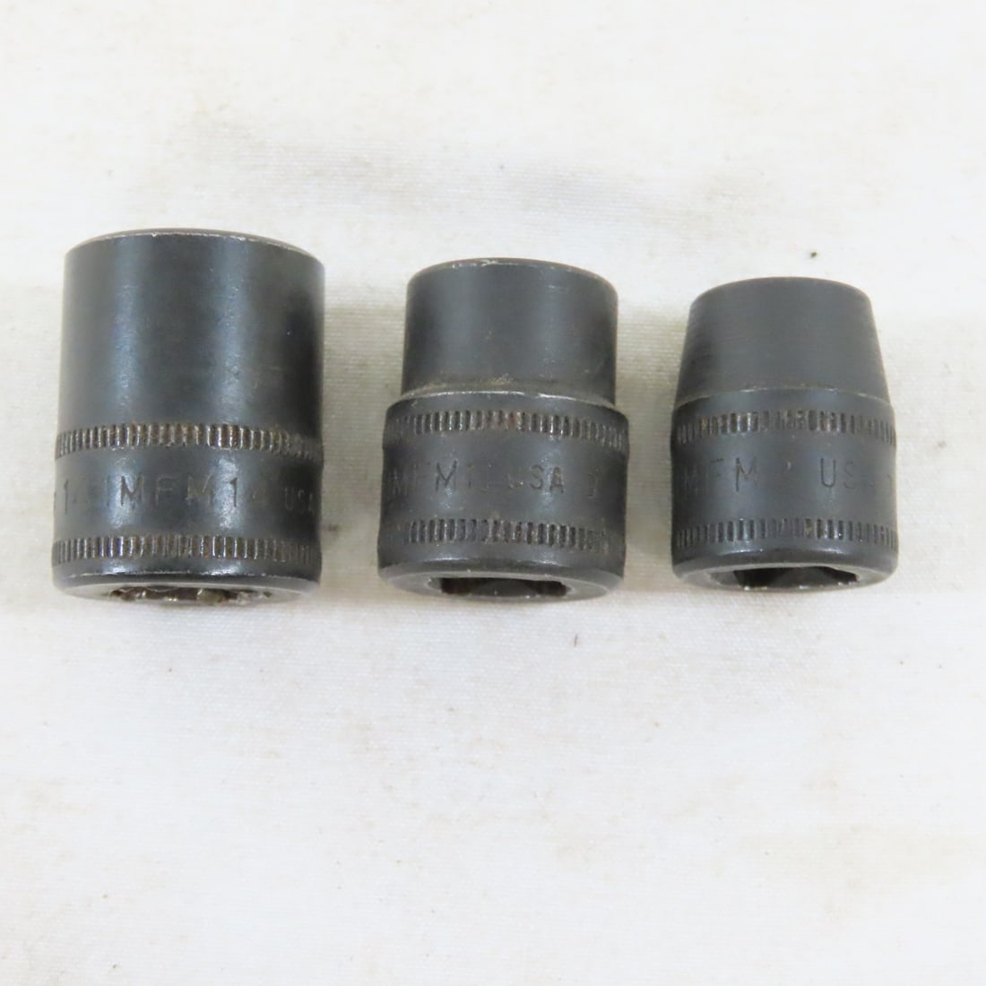 Snap-On 3/8" Drive 6pc Metric Flank Impact Sockets - 7