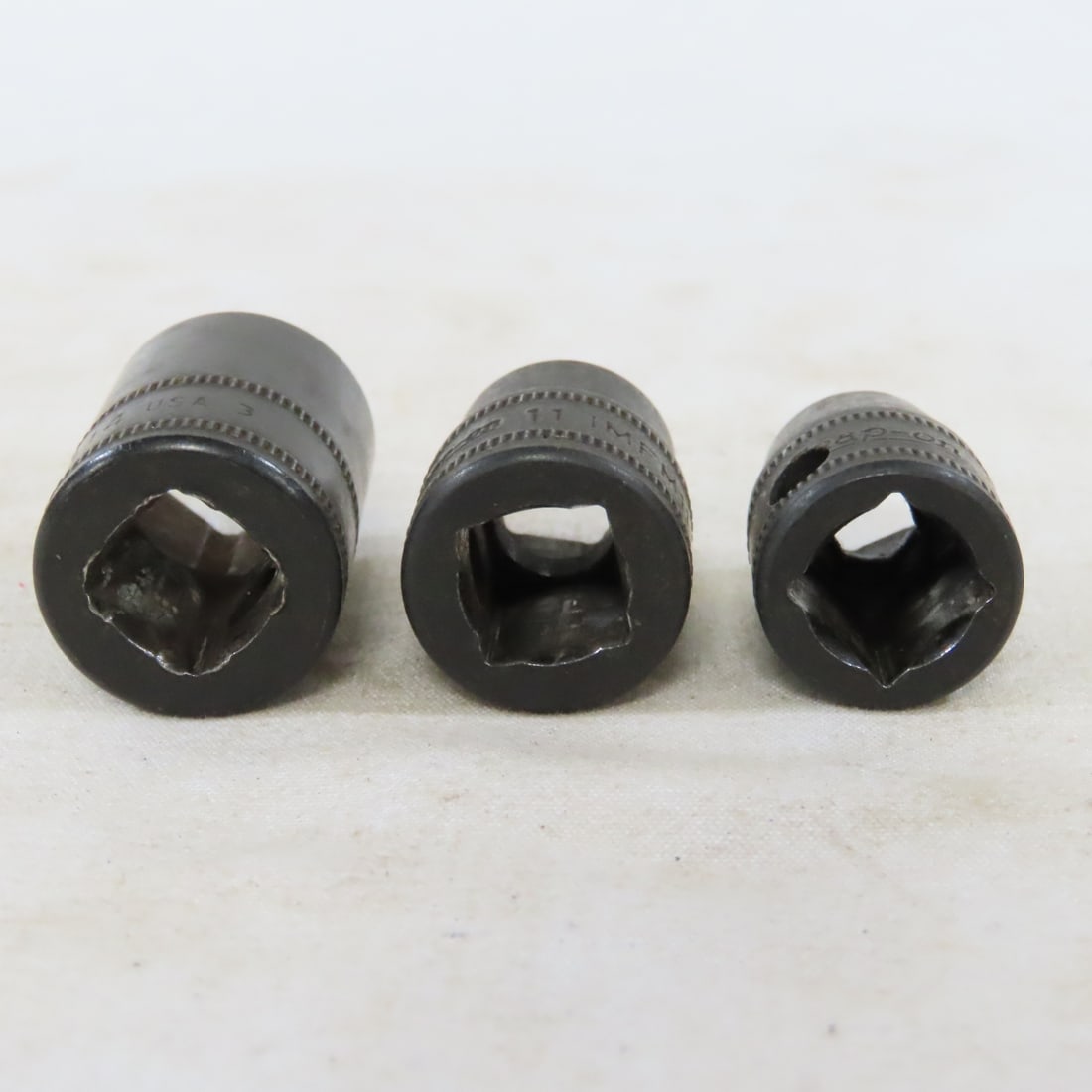 Snap-On 3/8" Drive 6pc Metric Flank Impact Sockets - 9
