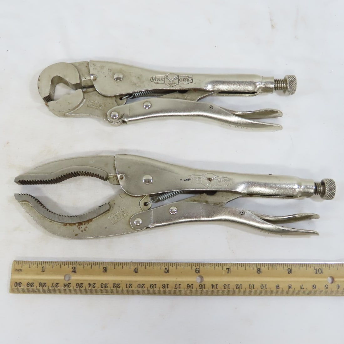 12 Assorted Vise Grip Pliers, Irwin, MAC & Other - 2