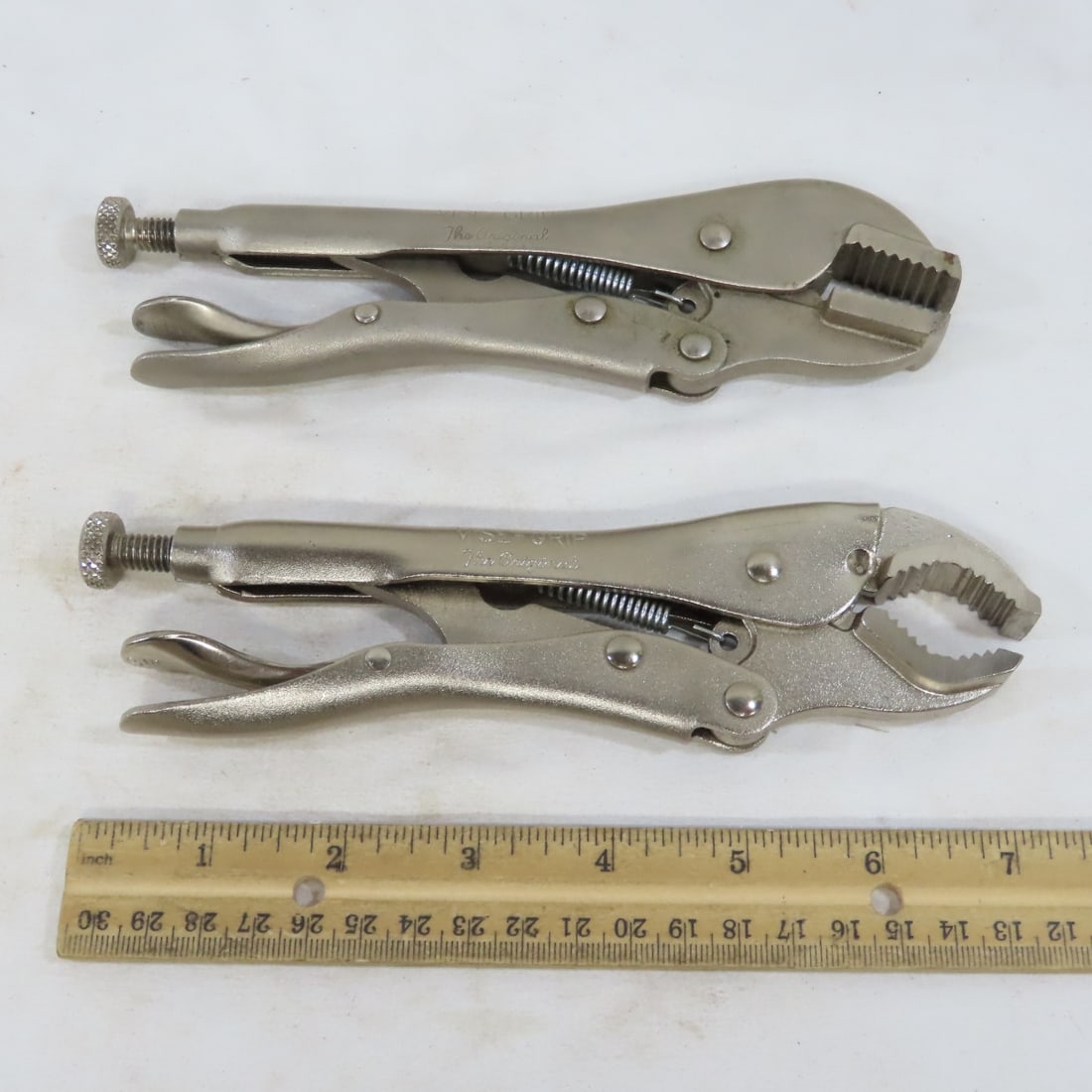 12 Assorted Vise Grip Pliers, Irwin, MAC & Other - 7