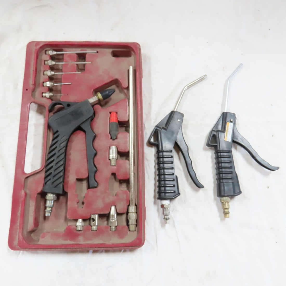 Collection Of Air Nozzles, Hoses, Pressure Gauges - 7