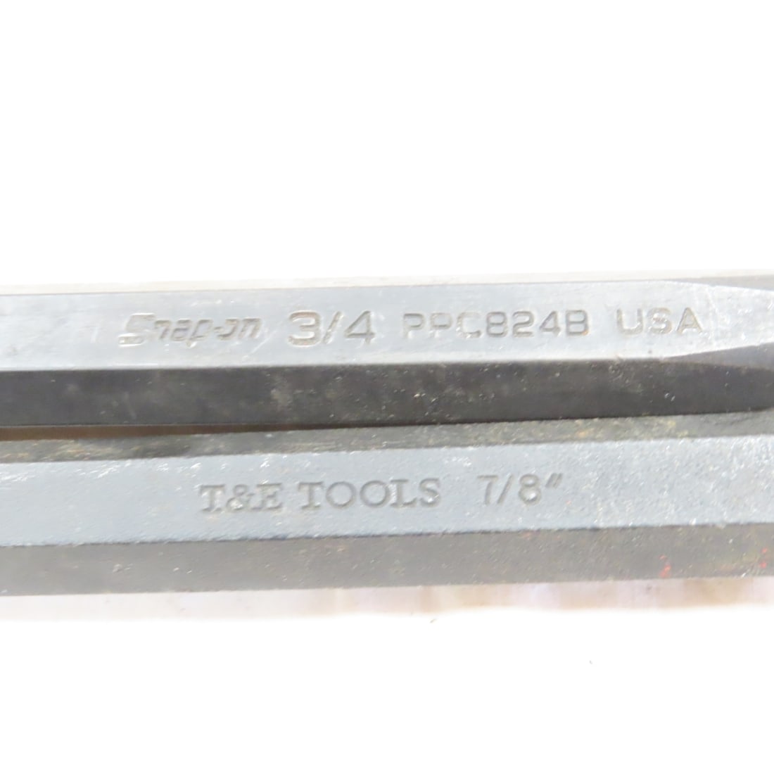Collection of Metal Chisels, Snap-On, T&E & Other - 7