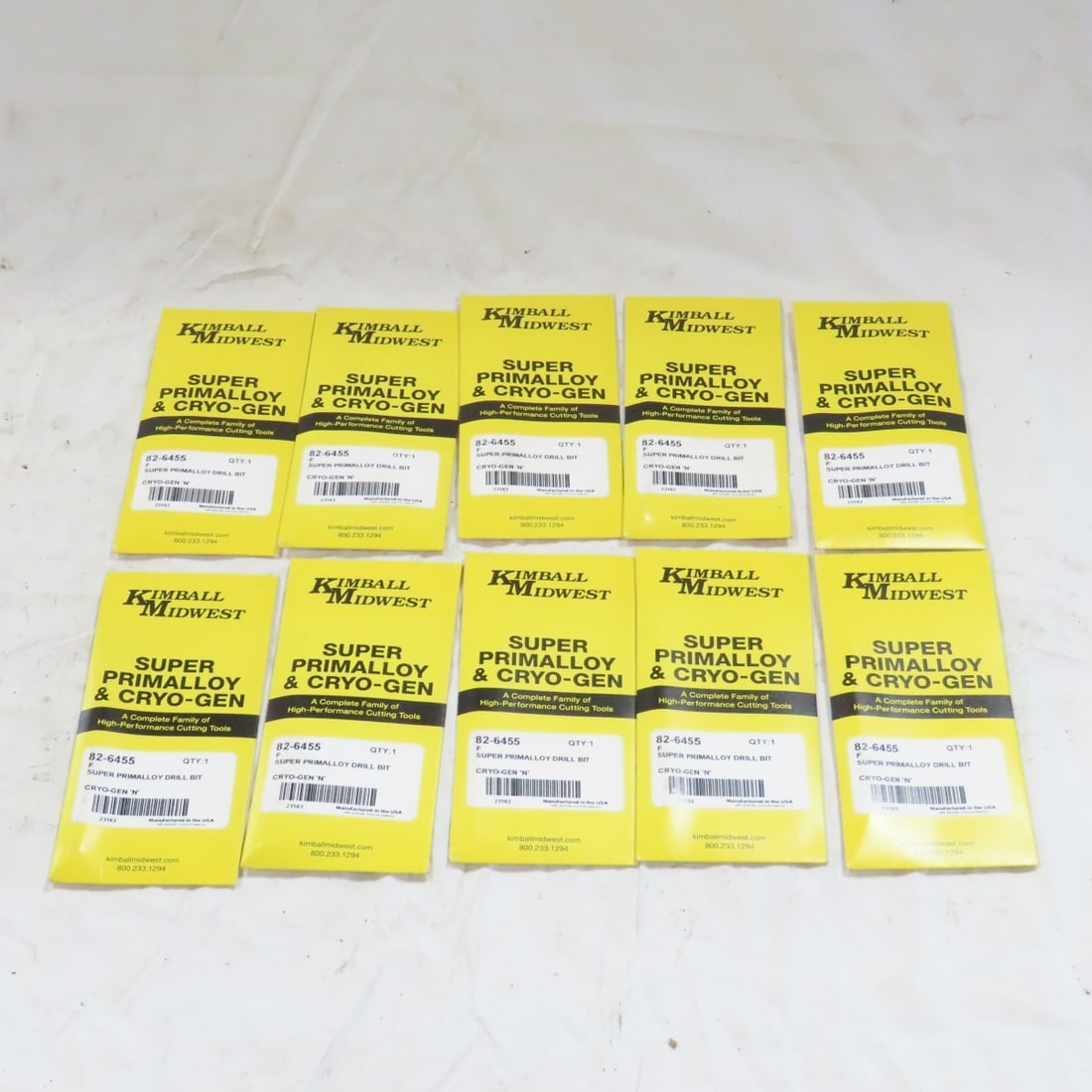 20 Kimball Midwest Super Primalloy Drill Bits NIP - 2