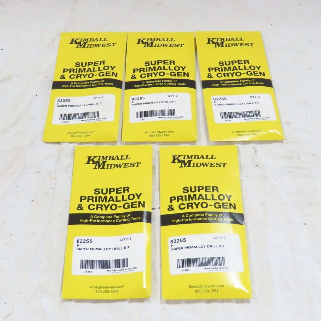 20 Kimball Midwest Super Primalloy Drill Bits NIP - 7
