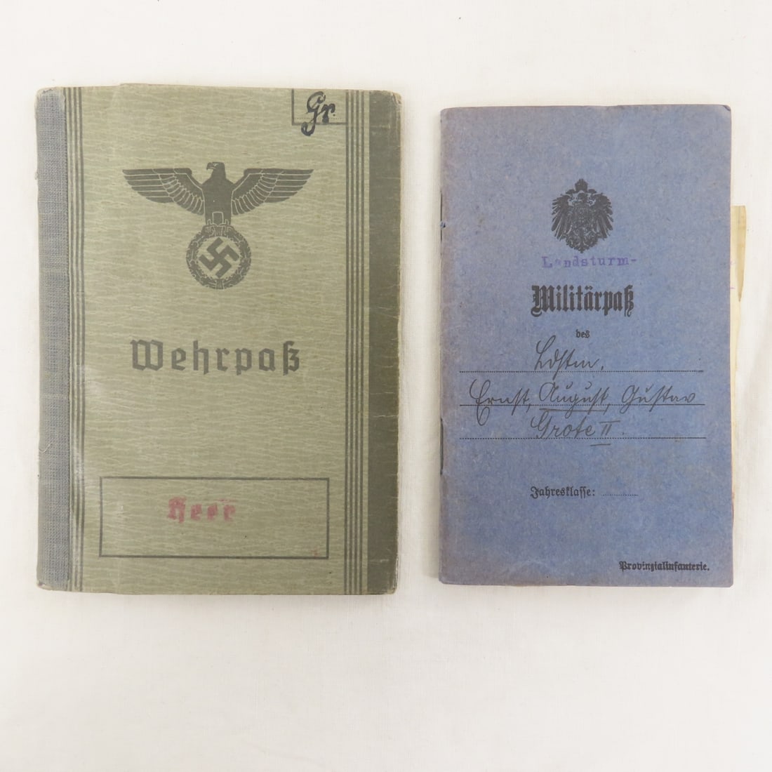 WWII German Soldbuch, Passport & Other Papers - 16