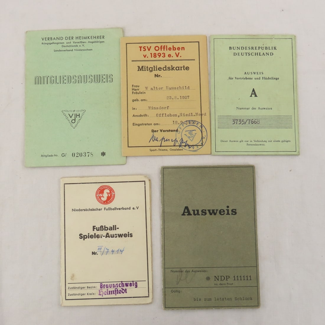 Papers from WWII German POW in Russia - 7