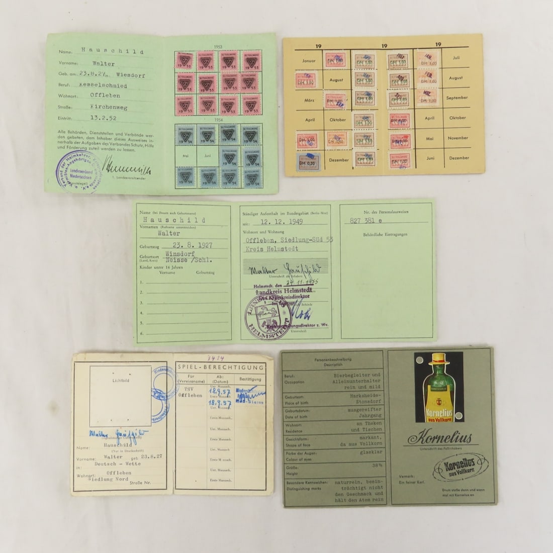 Papers from WWII German POW in Russia - 8