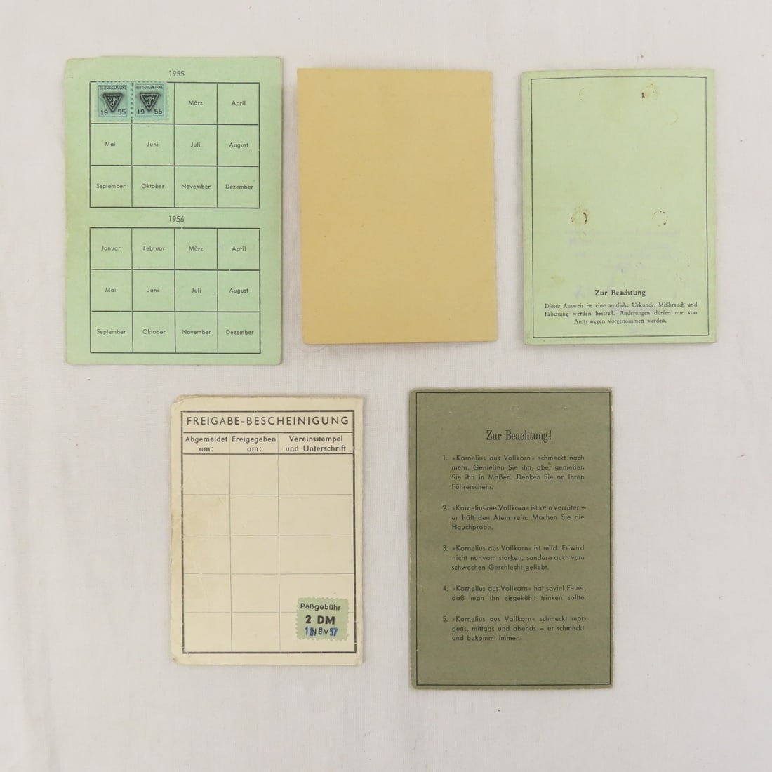 Papers from WWII German POW in Russia - 9