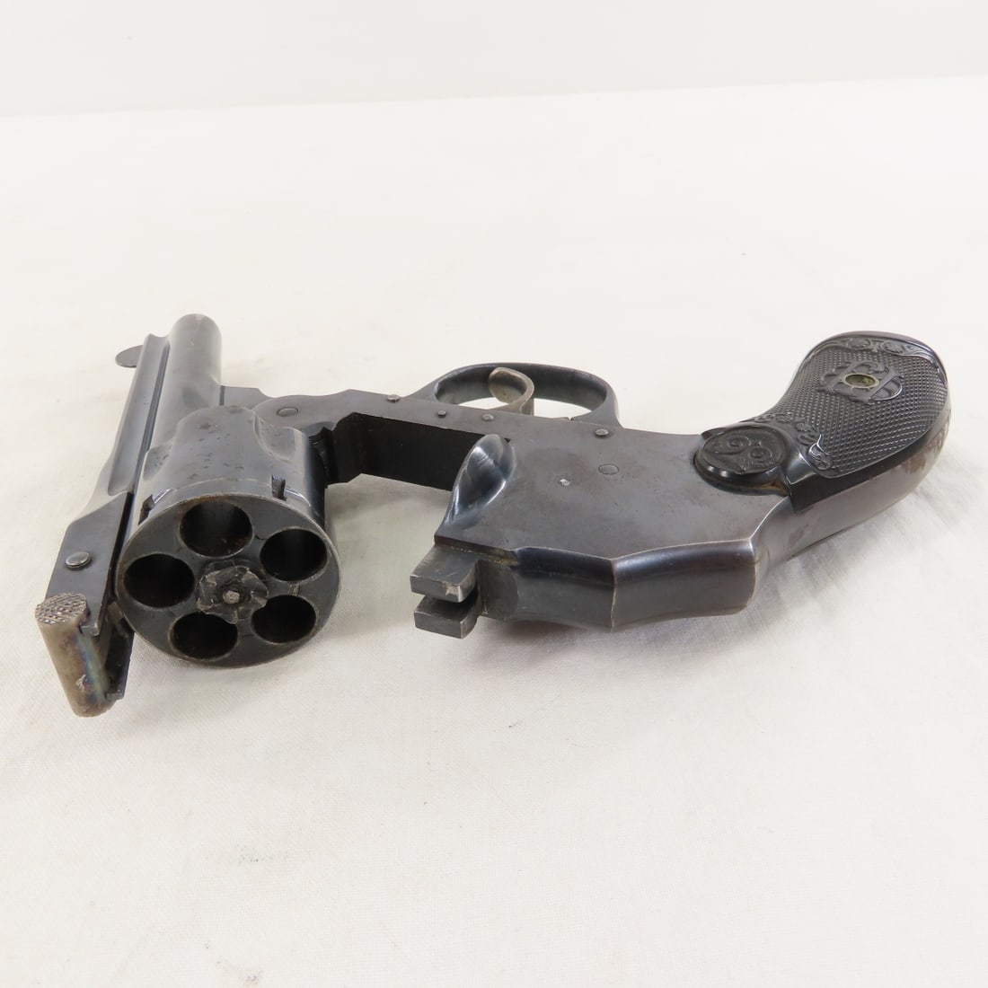 Iver Johnson Top Break Hammerless .38 Revolver - 3