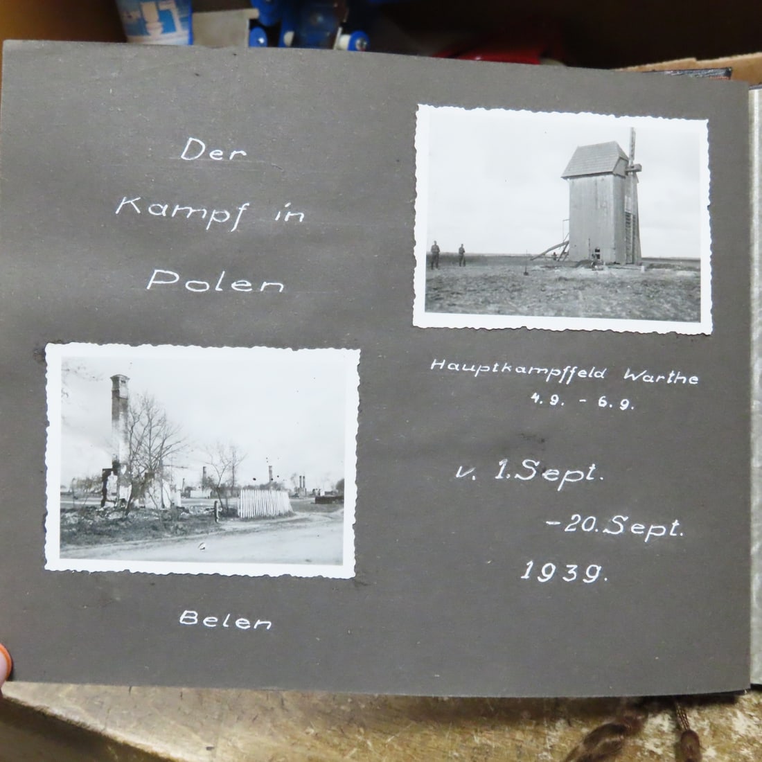 1939-40 German Photo Album Poland- France - 15