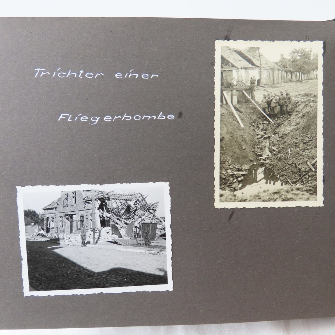 1939-40 German Photo Album Poland- France - 3