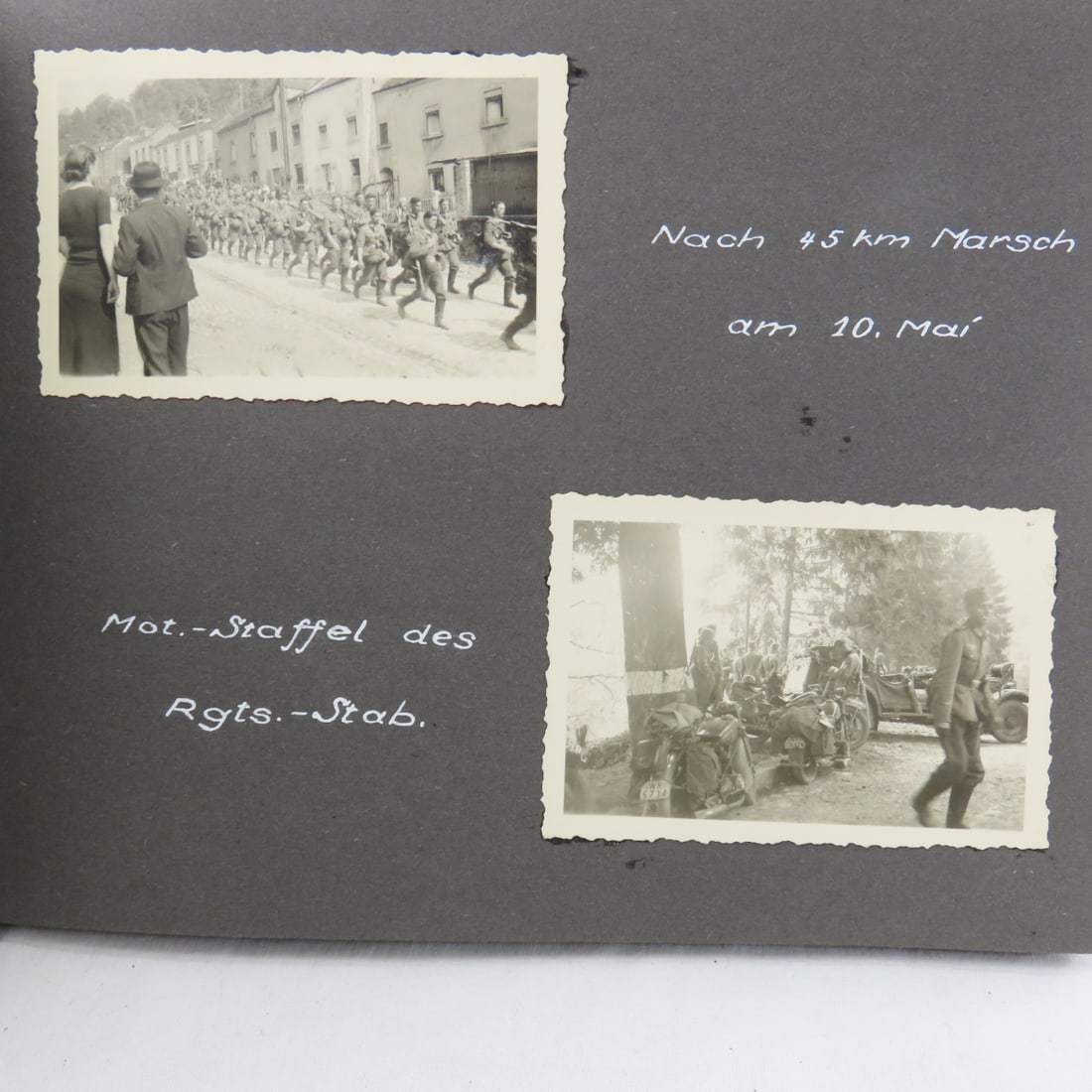 1939-40 German Photo Album Poland- France - 7