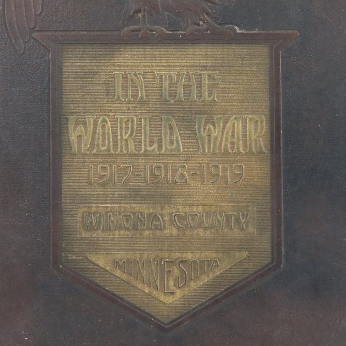 Winona County Minnesota In The World War Book - 2