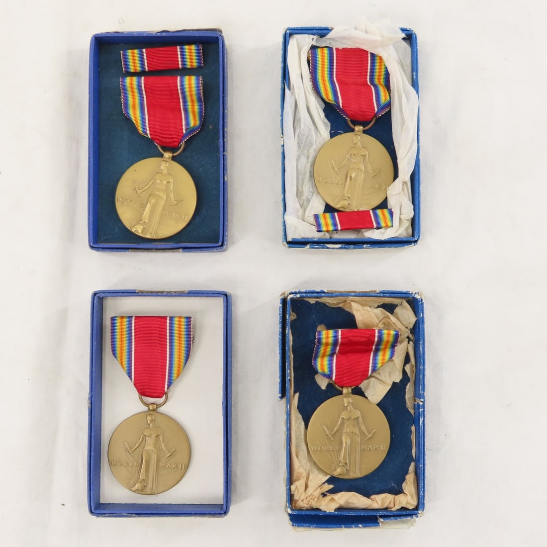 18 Vintage Boxed Army Good Conduct Medals - 8