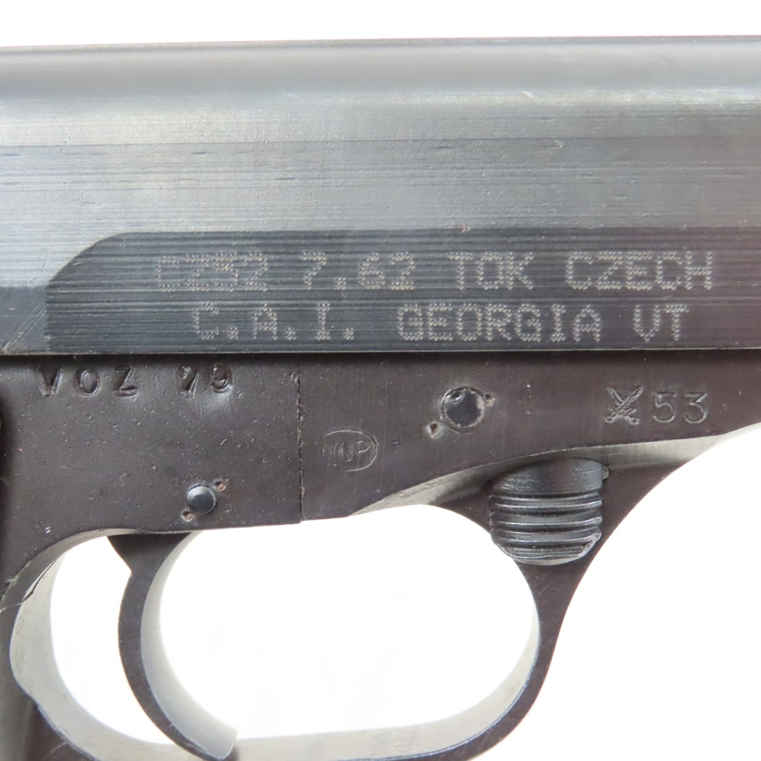 Czech Ceska Zbrojovka vz.52 7.62 Tokarev Pistol - 7