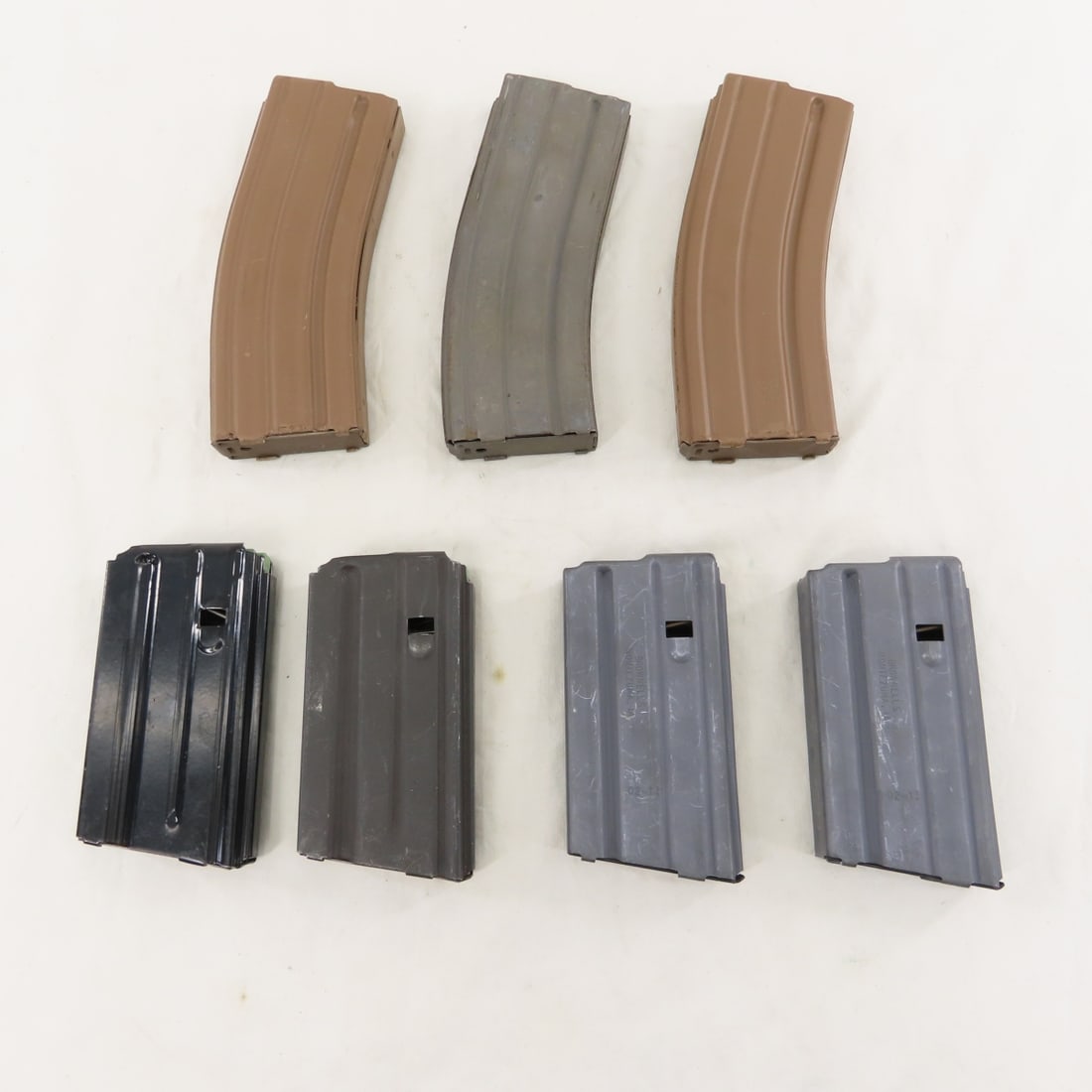 6 AR/M4 Magazines. Brownell, 6P199, & unmarked (1 of 13)