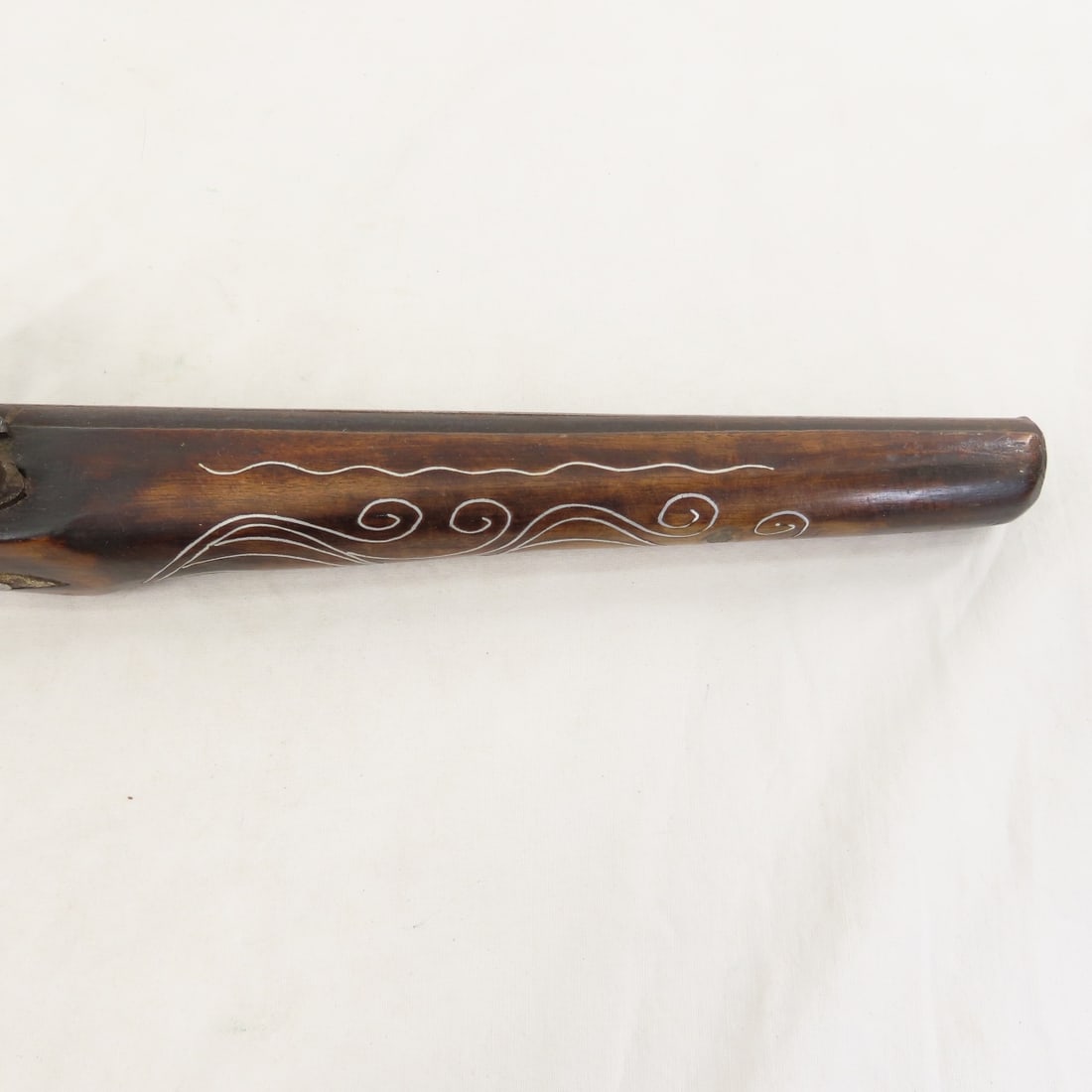 Indian Mughal .62 Caliber Flintlock Pistol - 4