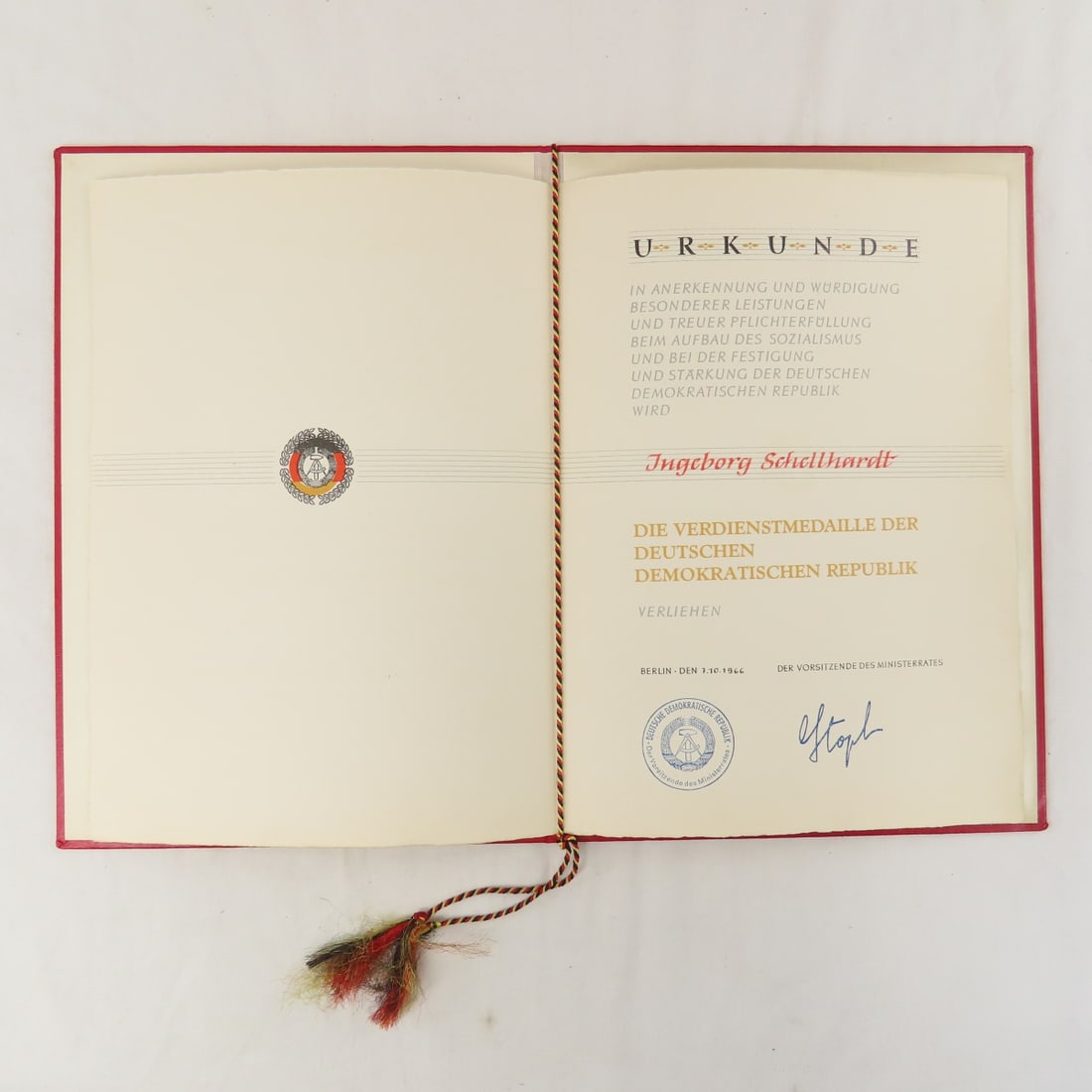 East German Union & Organizational Certificates - 3