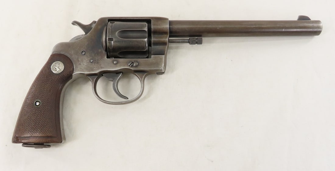 Colt New Service Revolver .38 WCF with Letter - 2