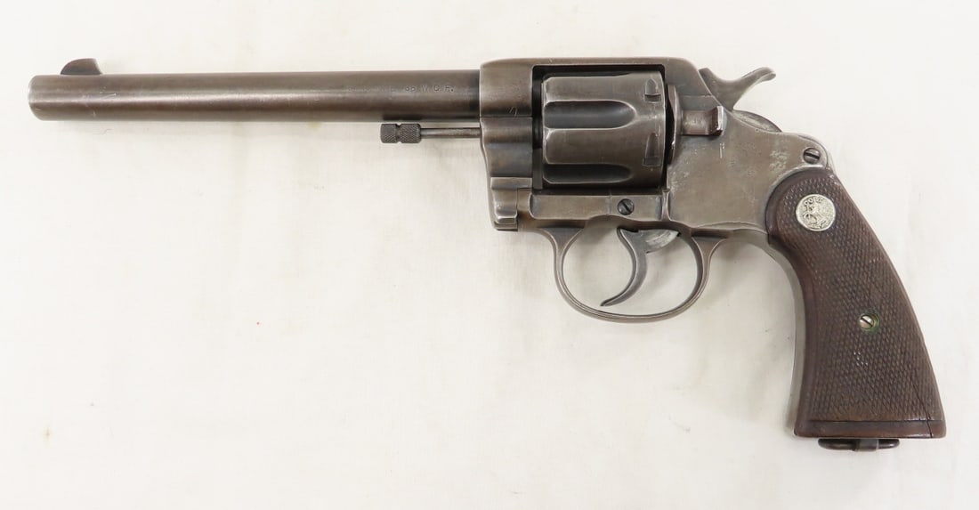 Colt New Service Revolver .38 WCF with Letter - 3
