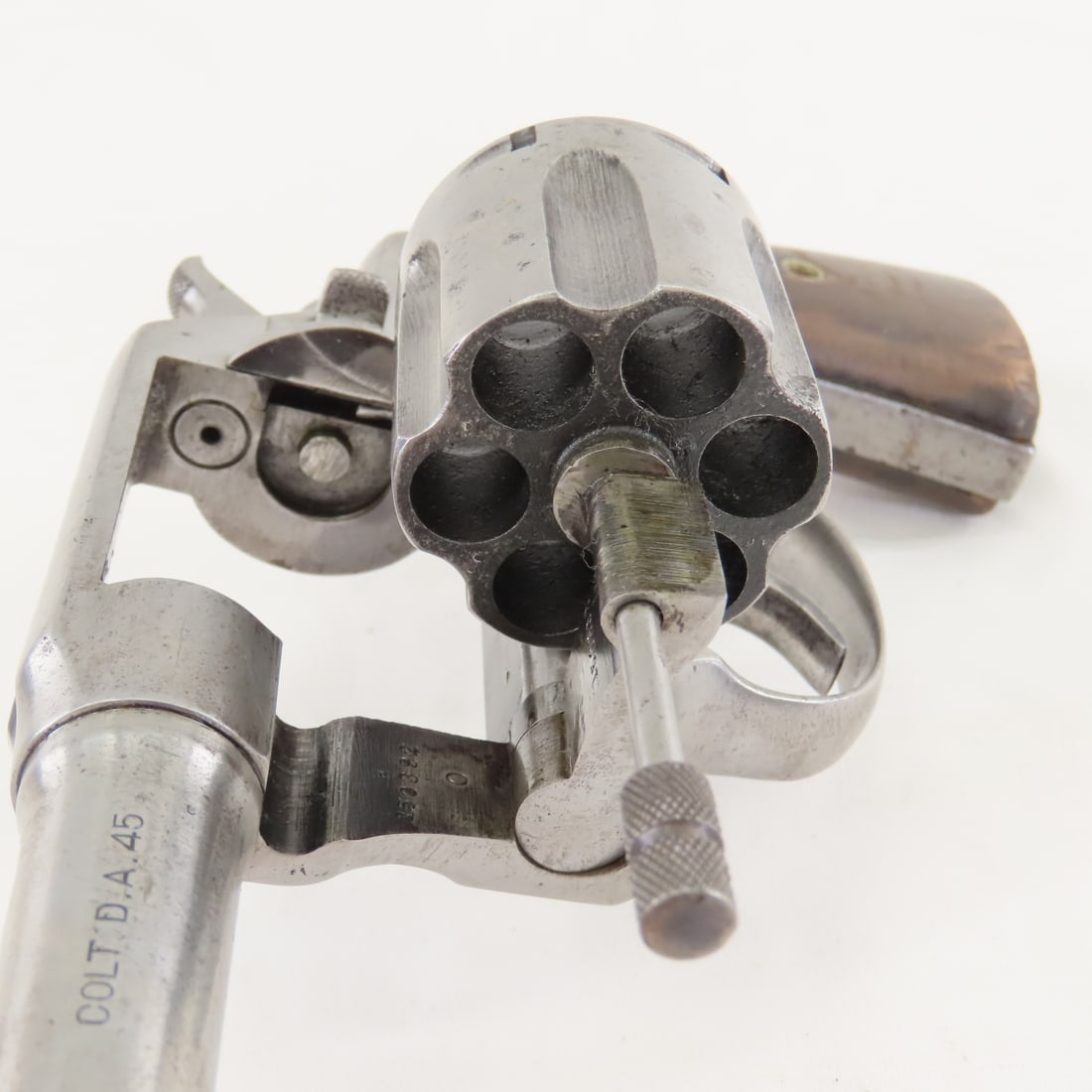 US Property Colt 1917 DA .45 Revolver - 4