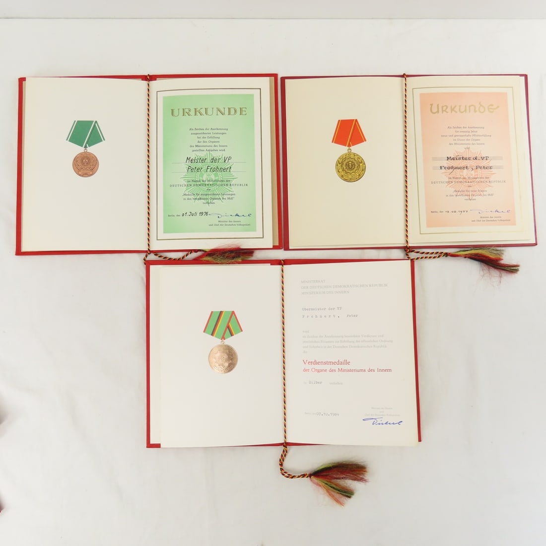 1963-81 East German Medals & Certificates - 11