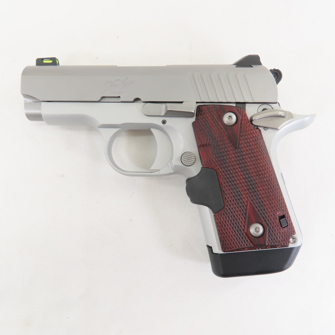 Kimber Micro 9 Stainless 9mm Pistol w/ Laser Grip - 3