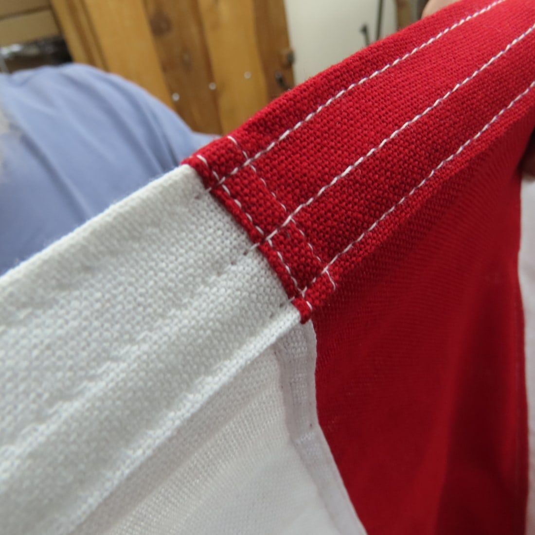 50 Star US Military Burial Flag - stitched stars - 4