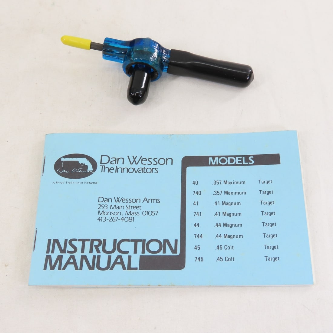 Dan Wesson .44 Magnum CTG Revolver with Scope - 19