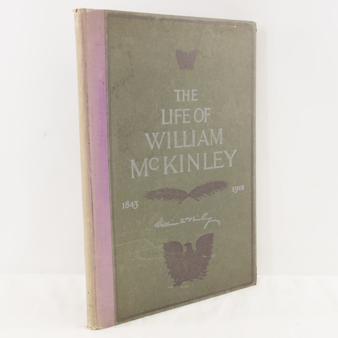 4 Antique Hardcover Books- Remington, McKinley - 9