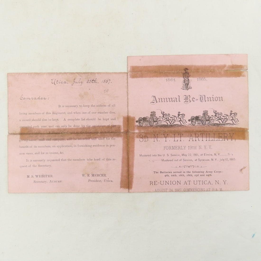 Frank Daggett Post No 35, GAR Ephemera & More - 2