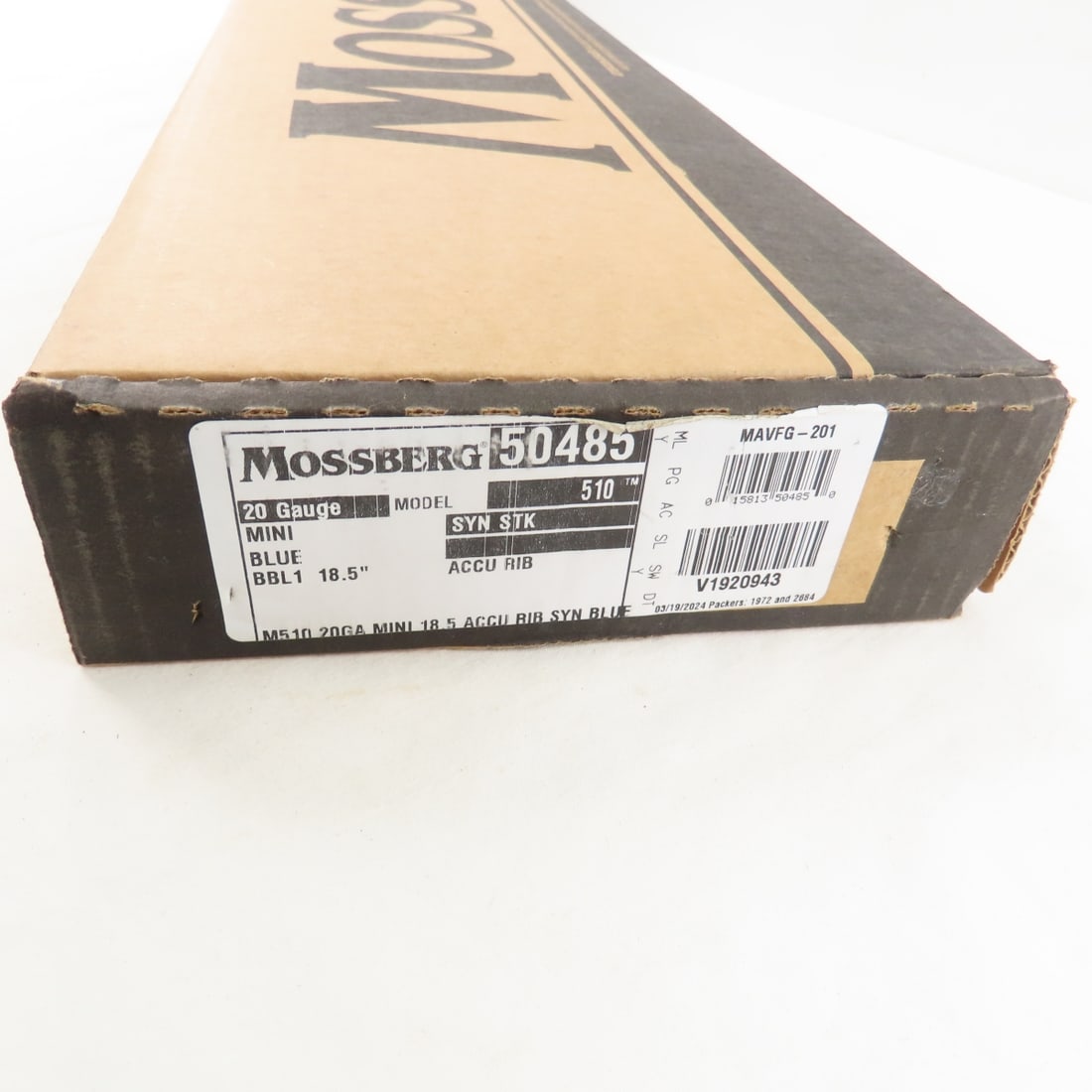 Mossberg Model 510 20 GA Pump Action Shotgun - 20