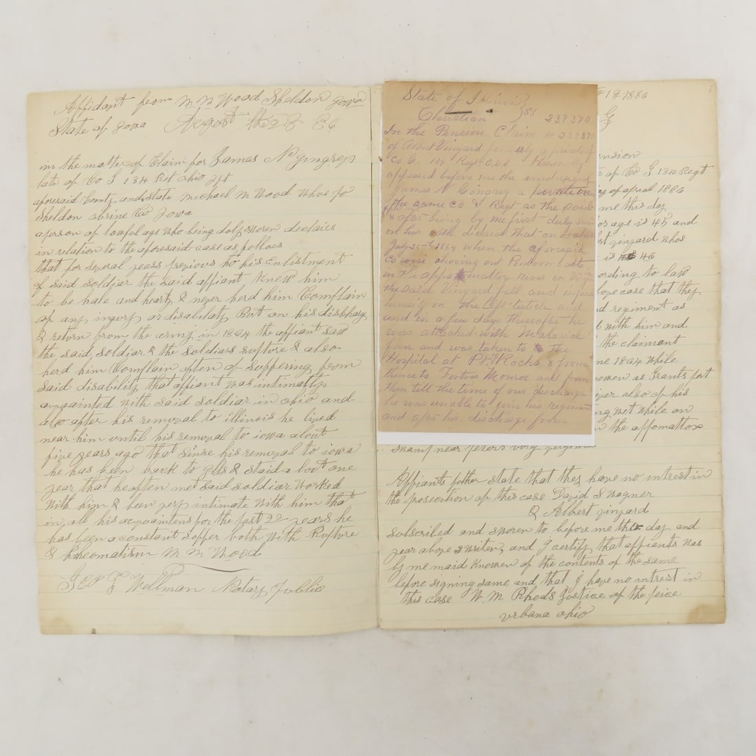 Civil War Vet James A Gingrey Petition File - 11