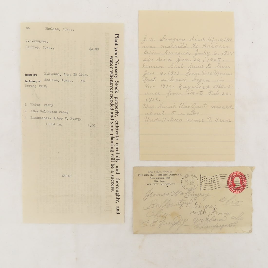 Civil War Vet James A Gingrey Petition File - 7